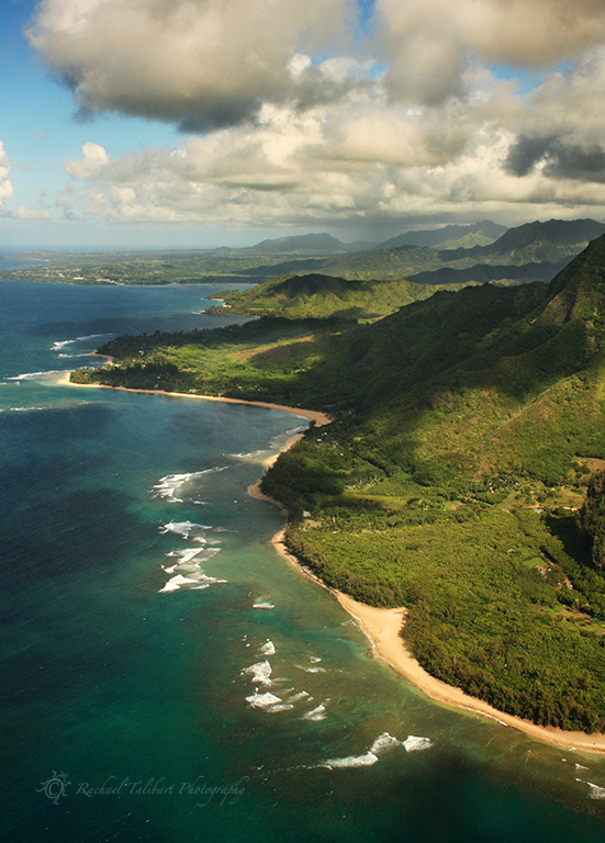Kauai from the air