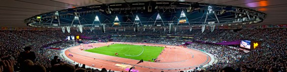 panorama Olympic stadium 2012
