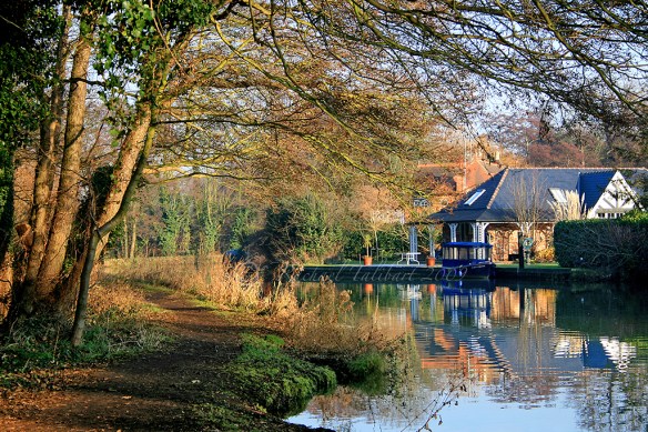 Wey Navigation, Weybridge