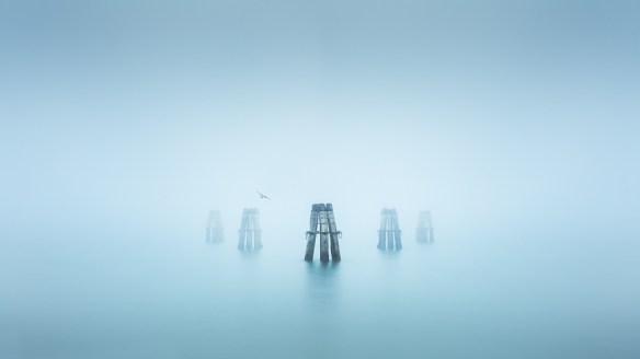 misty minimal picture from Venice